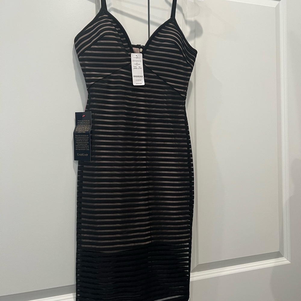 Bebe little black dress